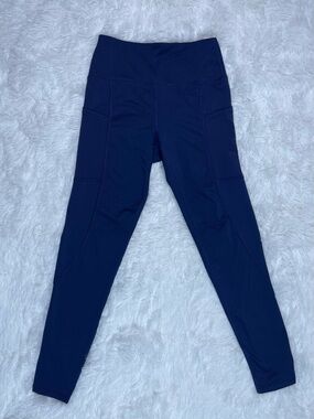 Apana Women’s Navy High-Waist Leggings with Side Pockets Size Small